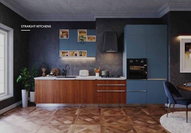 Straight Kitchen